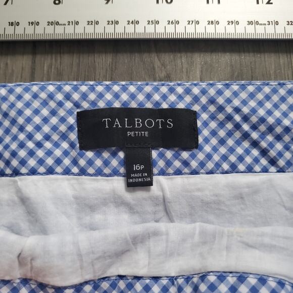 Talbots Gingham Mini Skirt 16P Toucan Embroidered Picnic Garden Party Summer - Picture 4 of 8